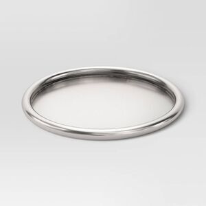 Threshold - Silver Round Tray - Threshold Silver